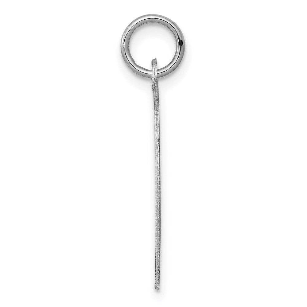 925 Sterling Silver Girl Disc Engravable Charm Pendant Jewelry Gifts (Length 0.94" Width 0.66")