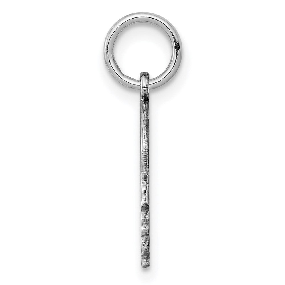 925 Sterling Silver Boy Disc Polish on Front BackEngravable Charm Pendant Jewelry Gifts (Length 0.55" Width 0.39")