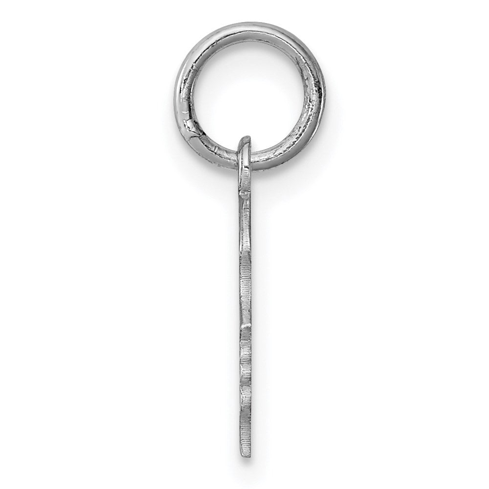 925 Sterling Silver Girl Disc Polish on Front BackEngravable Charm Pendant Jewelry Gifts (Length 0.62" Width 0.39")