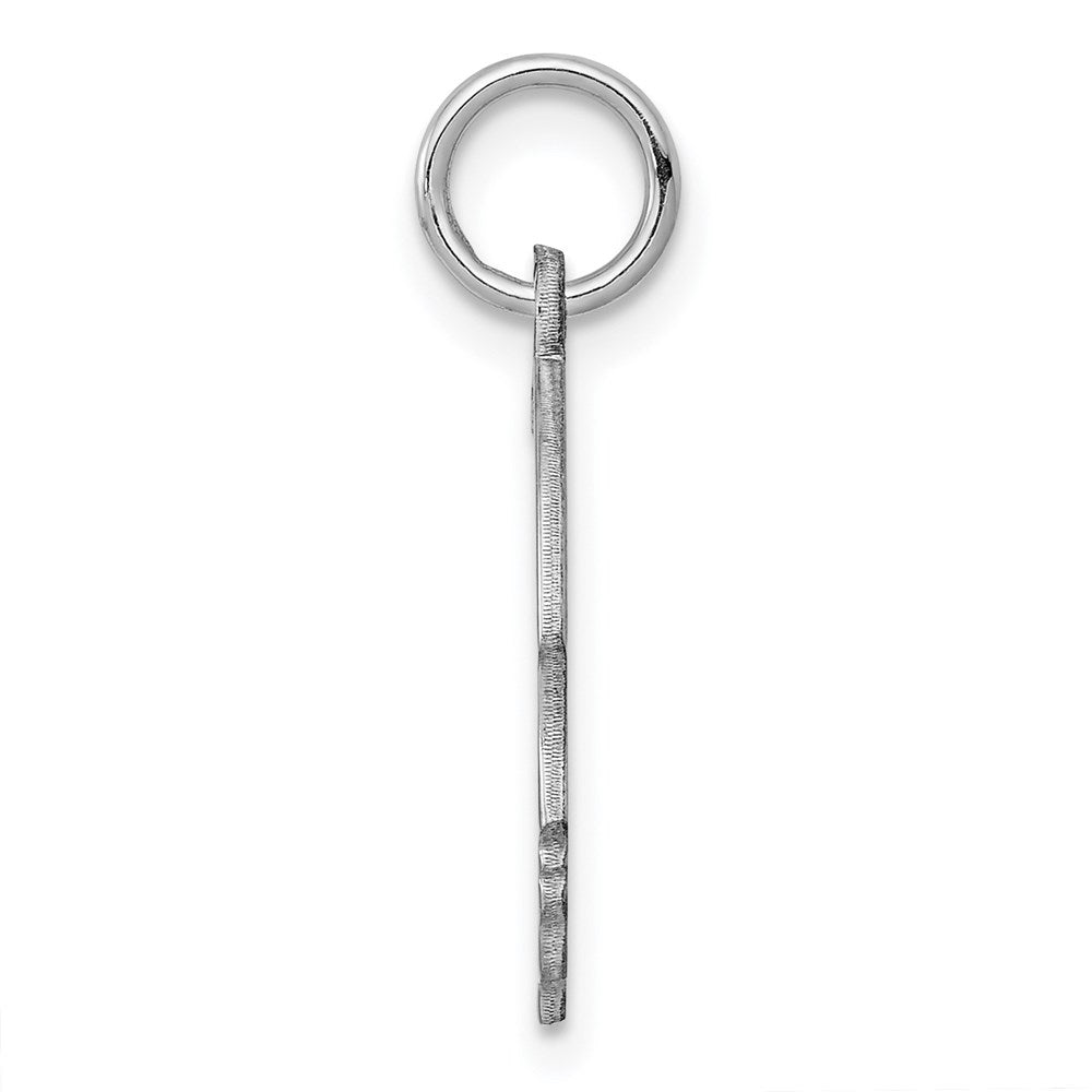 925 Sterling Silver Boy Disc Polish on Front BackEngravable Charm Pendant Jewelry Gifts (Length 0.86" Width 0.55")