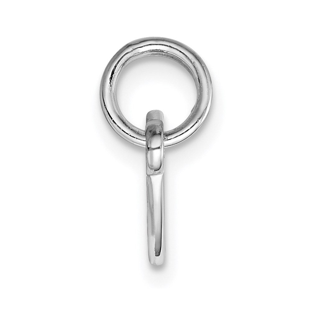 925 Sterling Silver Double Heart Polished Front Satin Back PlateEngravable Charm Pendant Jewelry Gifts (Length 0.43" Width 0.78")