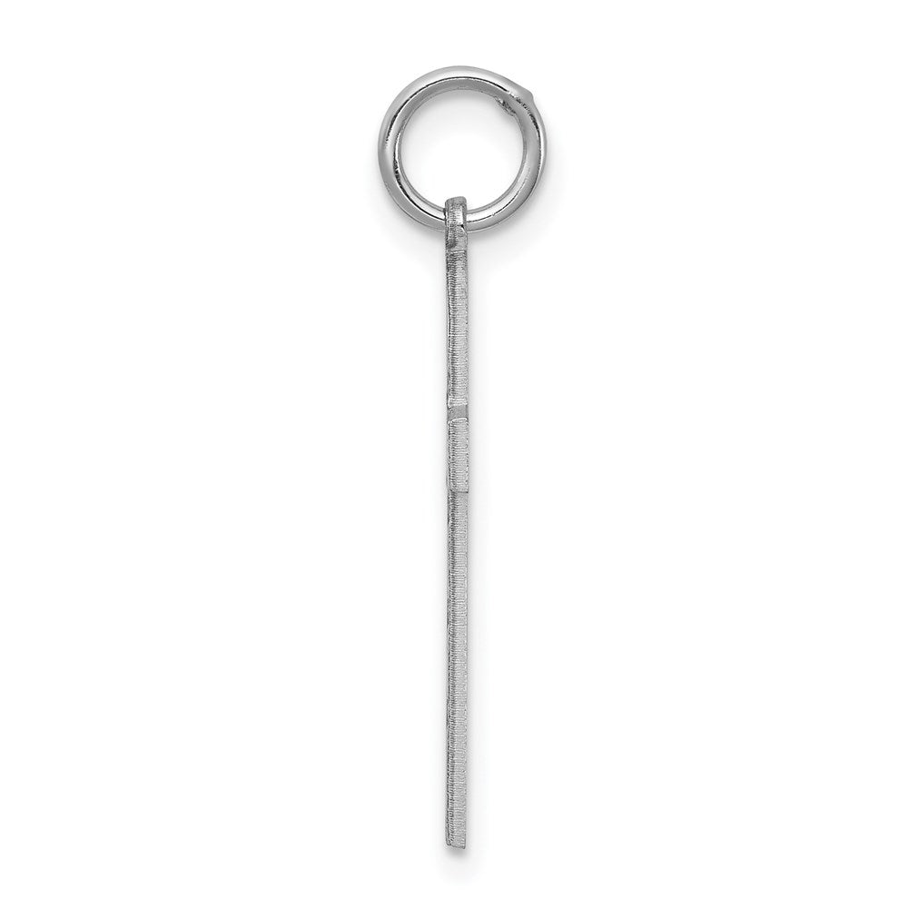 925 Sterling Silver Laser Designed Crucifix CrossEngravable Charm Pendant Jewelry Gifts (Length 0.94" Width 0.51")