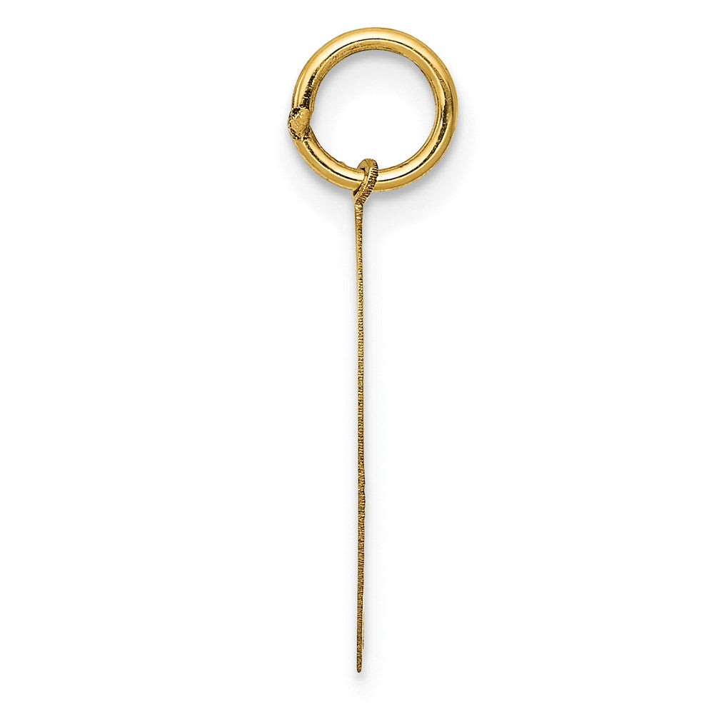 14k Yellow Gold 2 piece BEST FRIENDEngravable Charm Pendant Jewelry Gifts (Length 0.86" Width 0.59")