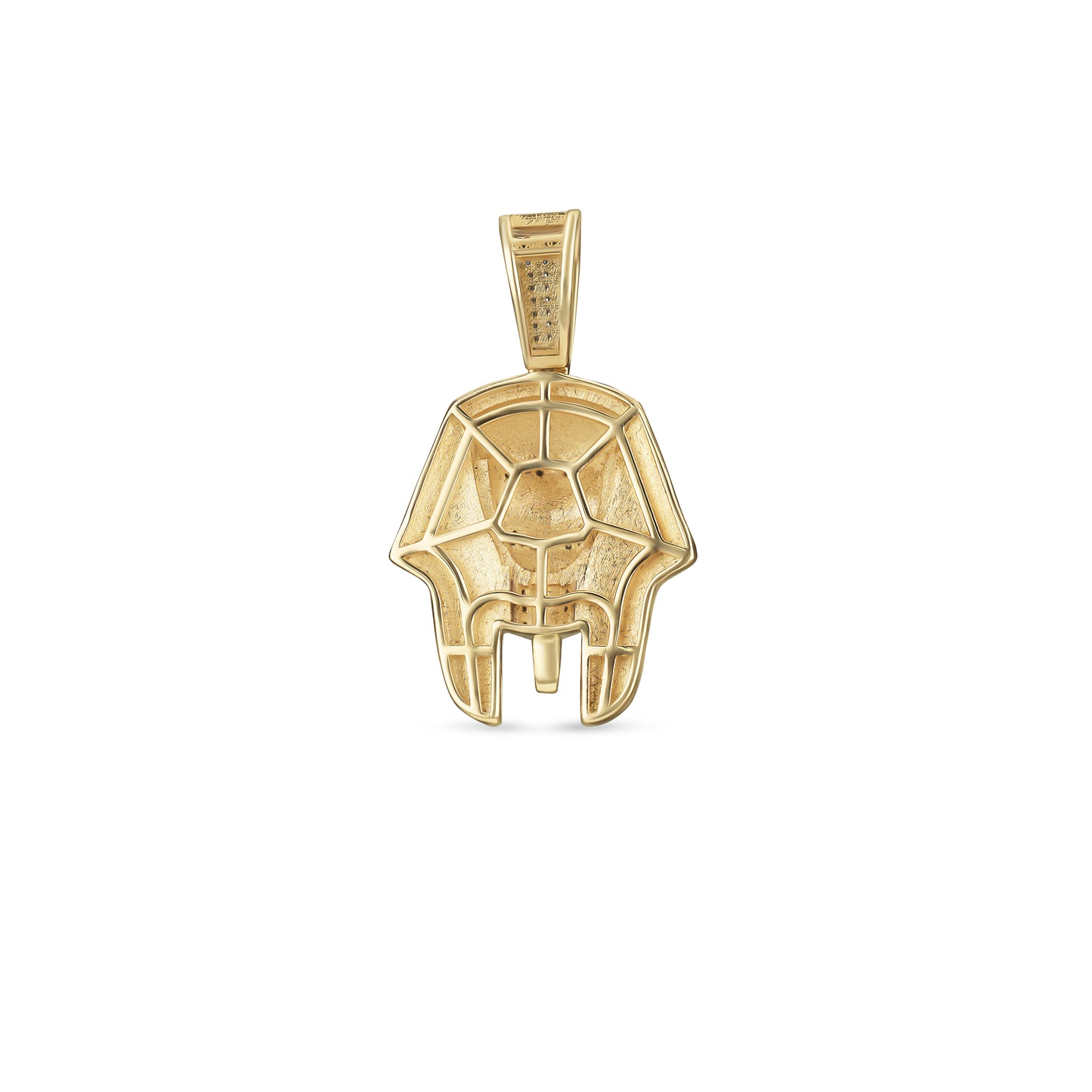 10K Yellow Gold 0.24- 0.27 Cttw Diamond Pharaoh Charm