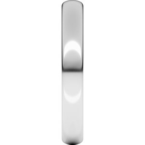 18K Yellow Or White Or Rose Gold Comfort-Fit European-Style Band
