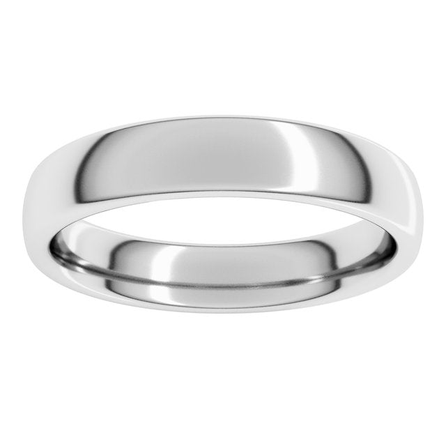 10K Yellow Or White Or Rose Gold Comfort-Fit Standard Weight European-Style Band