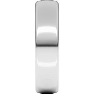 18K Yellow Or White Or Rose Gold Comfort-Fit European-Style Band