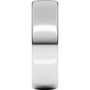 18K Yellow Or White Or Rose Gold Comfort-Fit European-Style Band