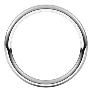 18K Yellow Or White Or Rose Gold Comfort-Fit European-Style Band