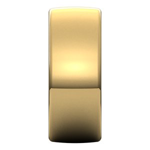 18K Yellow Or White Or Rose Gold Comfort-Fit European-Style Band