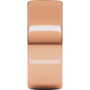 18K Yellow Or White Or Rose Gold Comfort-Fit European-Style Band
