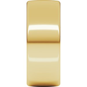 18K Yellow Or White Or Rose Gold Comfort-Fit European-Style Band