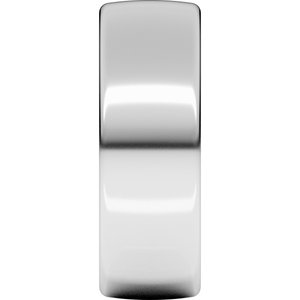 18K Yellow Or White Or Rose Gold Comfort-Fit European-Style Band