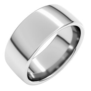 18K Yellow Or White Or Rose Gold Comfort-Fit European-Style Band