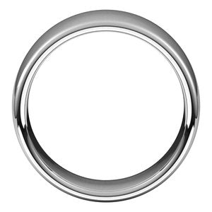 18K Yellow Or White Or Rose Gold Comfort-Fit European-Style Band