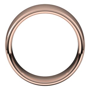 18K Yellow Or White Or Rose Gold Comfort-Fit European-Style Band