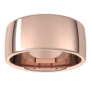 18K Yellow Or White Or Rose Gold Comfort-Fit European-Style Band