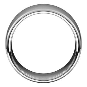 18K Yellow Or White Or Rose Gold Comfort-Fit European-Style Band