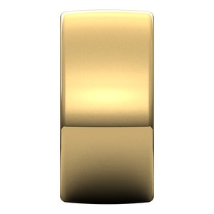 18K Yellow Or White Or Rose Gold Comfort-Fit European-Style Band