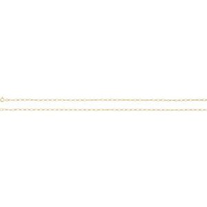 14K Yellow Or White Gold Or Sterling Silver Or Gold-Filled 1.5 Mm Spring Ring Polished Figaro Chain