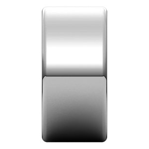 Sterling Silver Lightweight Round-Edge Comfort-Fit Flat Band