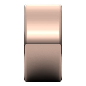 10K Yellow Or White Or Rose Gold Lightweight Round-Edge Comfort-Fit Flat Band