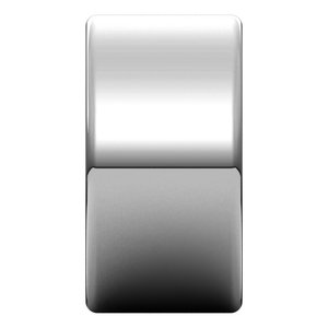 Sterling Silver Lightweight Round-Edge Comfort-Fit Flat Band