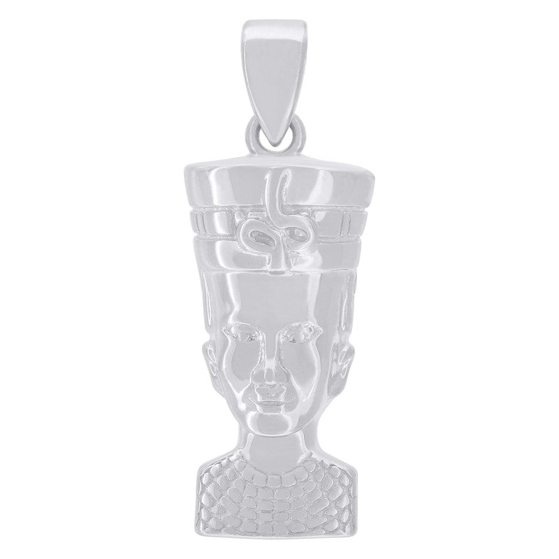 925 Sterling Silver Mens Pharaoh Religious Charm Pendant