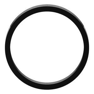 18K Yellow Or White Or Rose Gold Flat Band