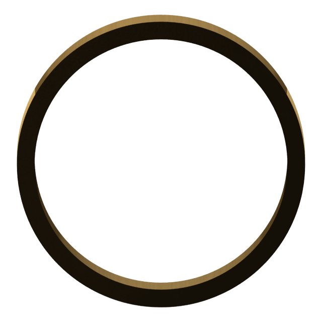 14K Yellow Or White Or Rose Gold Standard Fit Flat Band