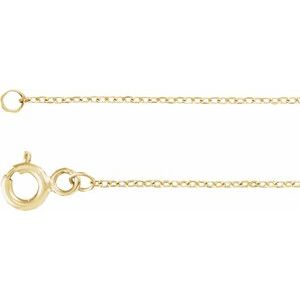 14K Yellow Gold 10.6 X 10.2 Mm 9 In Polished Butterfly Anklet