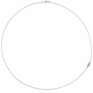 Sterling Silver Round G-H I1 .015 Ctw Natural Diamond Off-Center Angel Wing Necklace, Length: 18 In