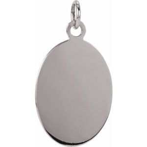 Sterling Silver 25 X 18 Mm Polished St. Joseph Medal