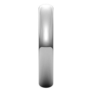 Continuum Sterling Silver Half Round Band