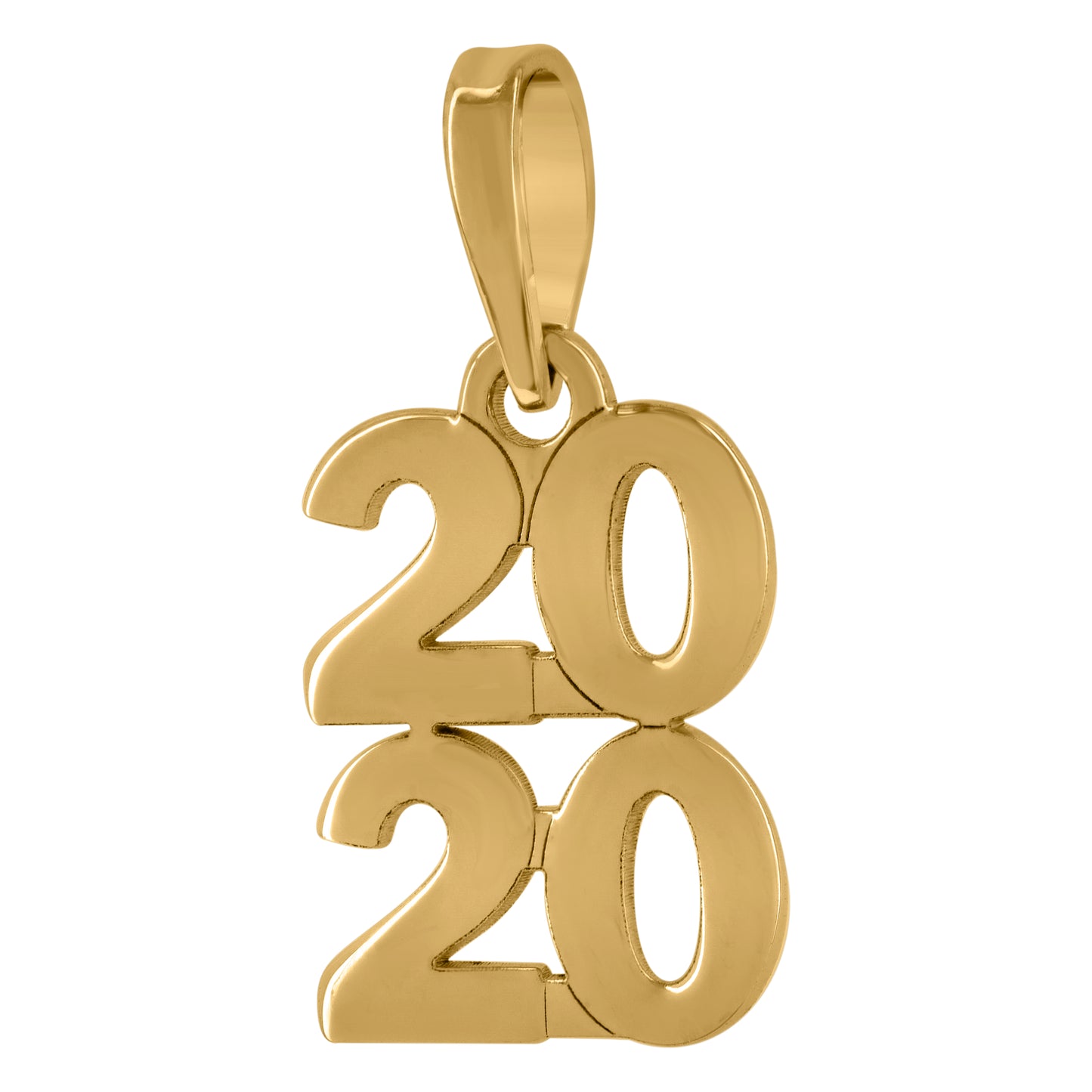 Sterling Silver Unisex Fashion Year 2020 Charm Pendant