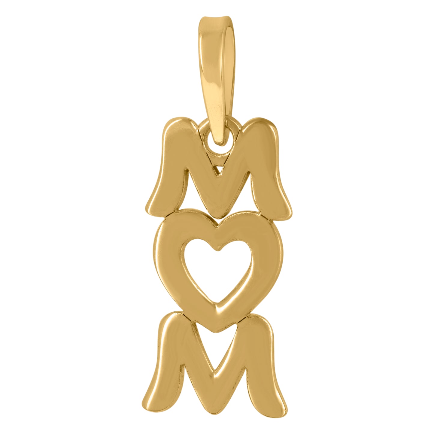 Sterling Silver Womens Fashion Mom Talking Charm Pendant