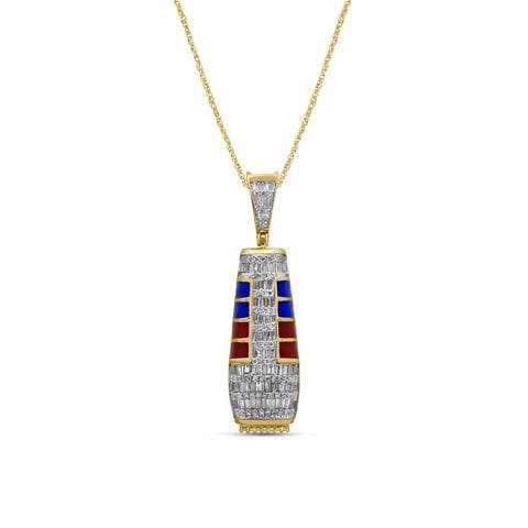 10K Yellow Gold 0.71-0.77 Cttw Diamond Assorted Charm