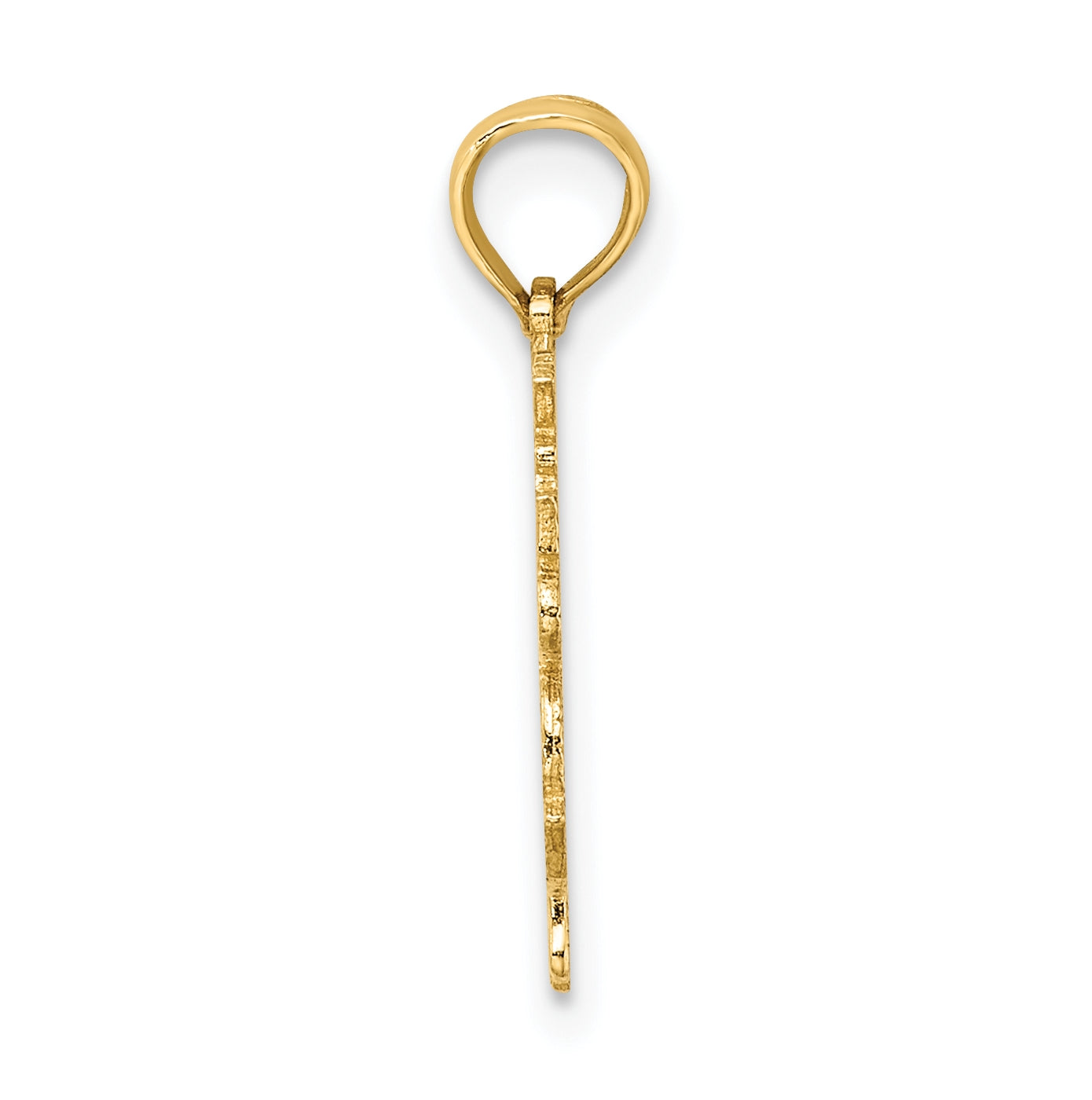 10K Yellow Gold 100% ARIES Zodiac Charm