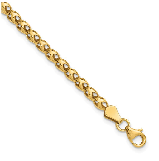 10k Yellow Gold Polished Fancy Bracelet