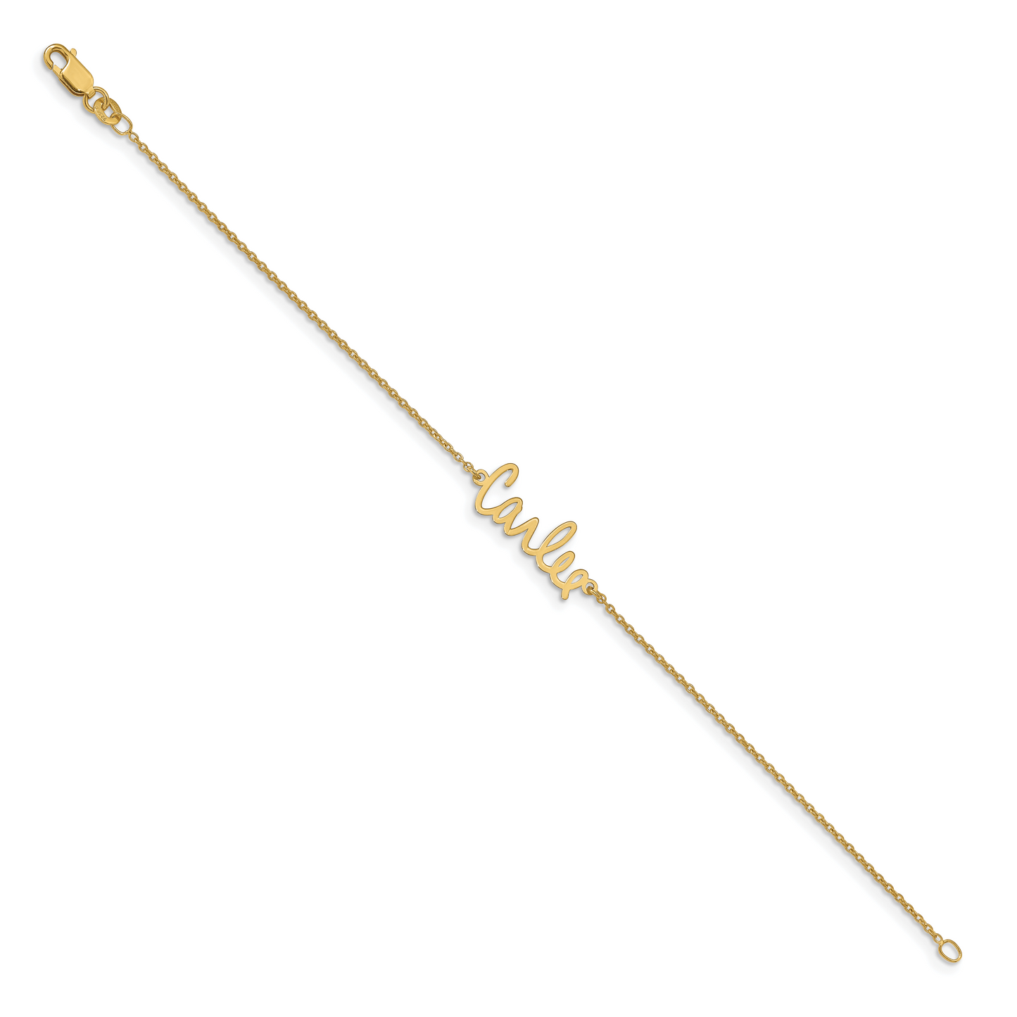 10K Yellow Gold Signature Bracelet