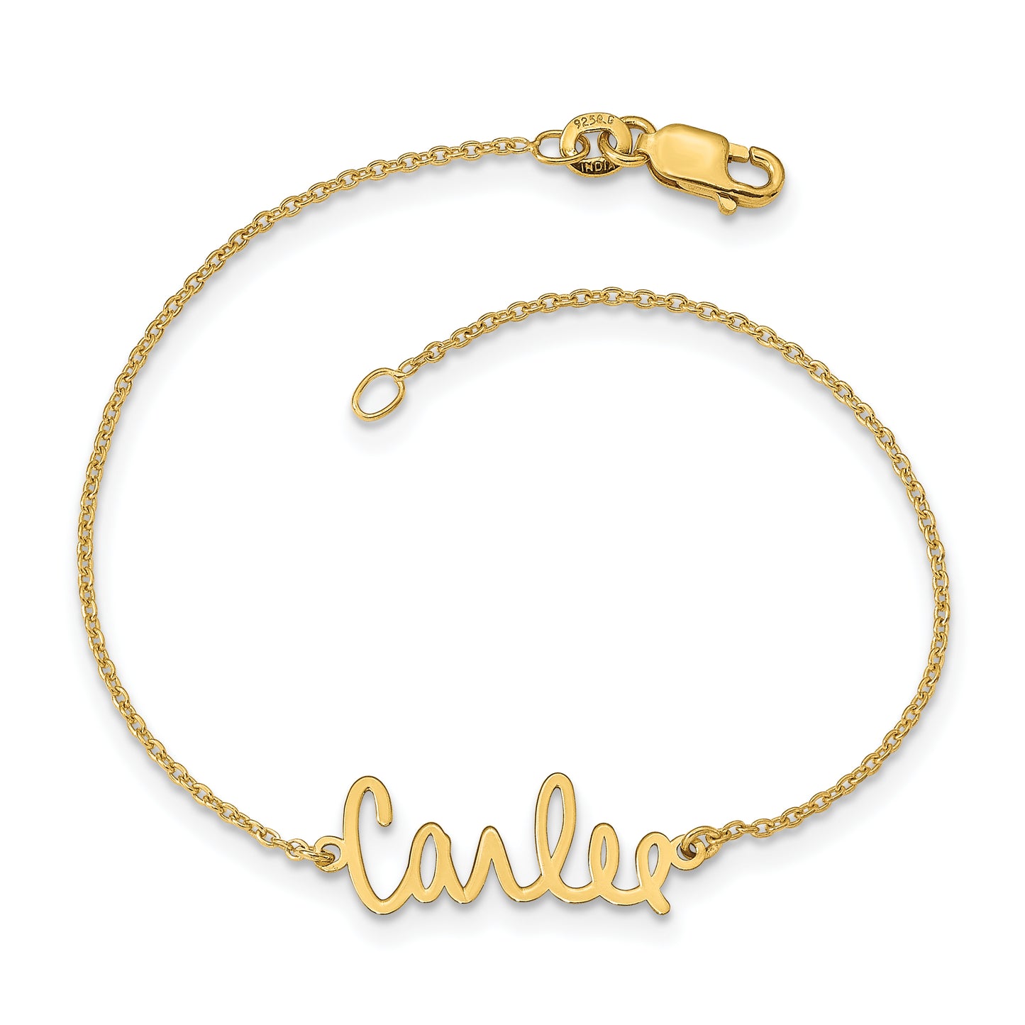10K Yellow Gold Signature Bracelet