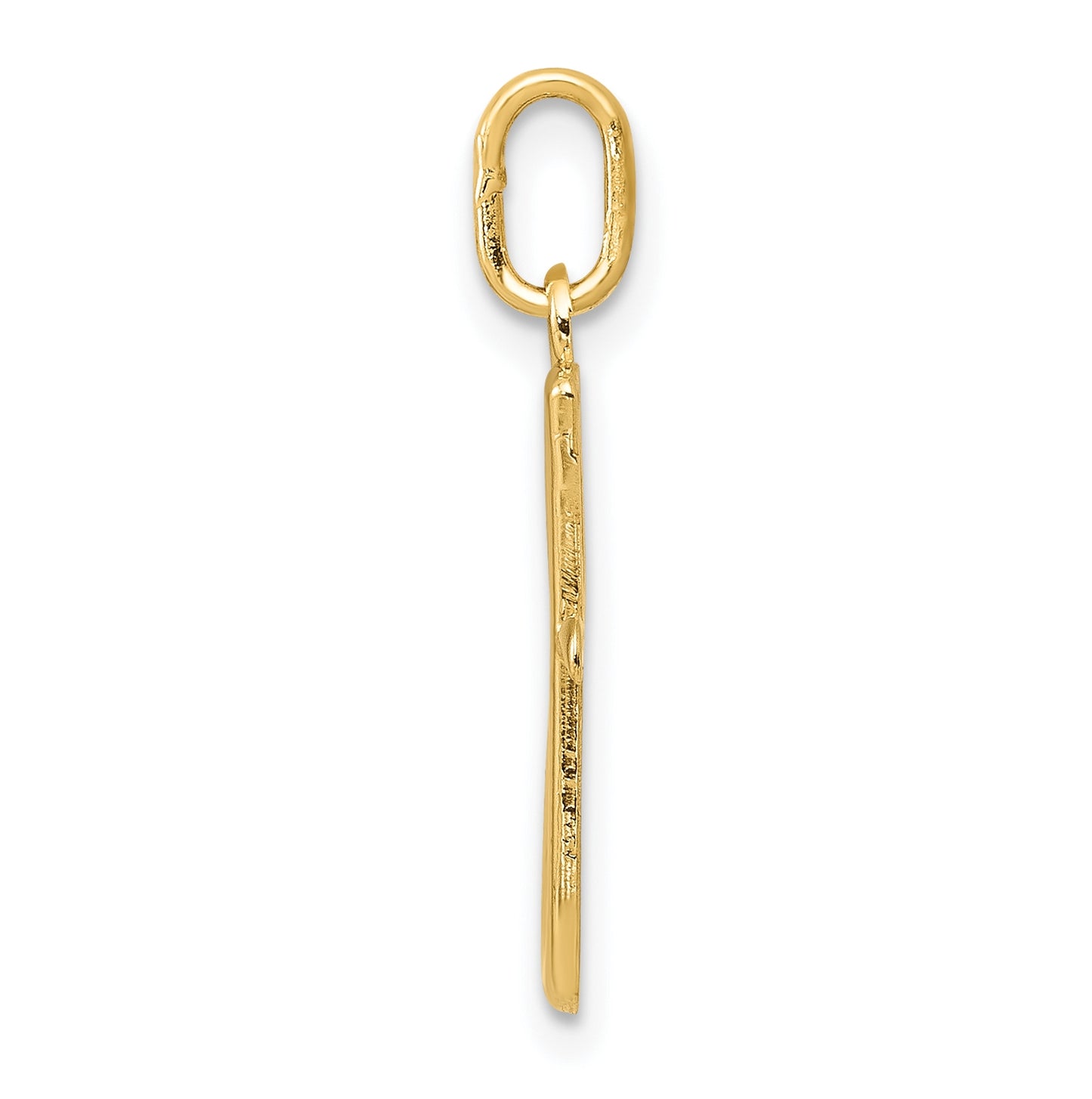 10k Yellow Gold Letter g Initial Charm