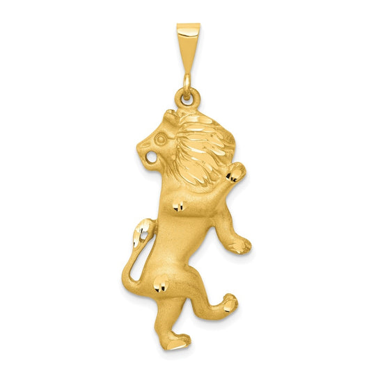 10K Yellow Gold Leo Zodiac Charms