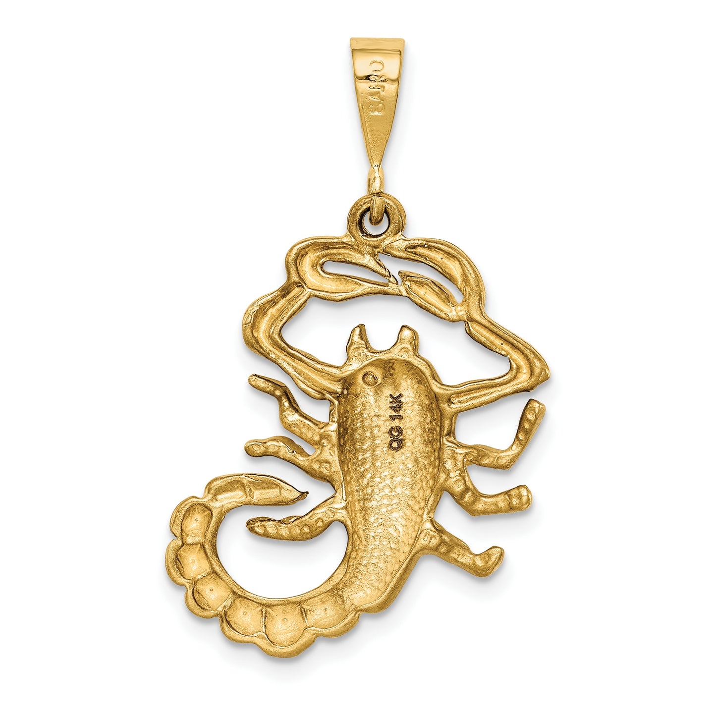 10K Yellow Gold Scorpio Zodiac Charms