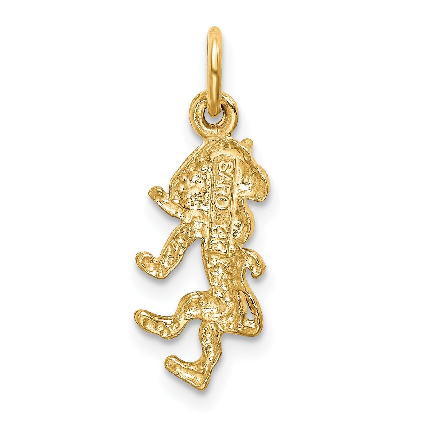 10K Yellow Gold Leo Zodiac-Charm