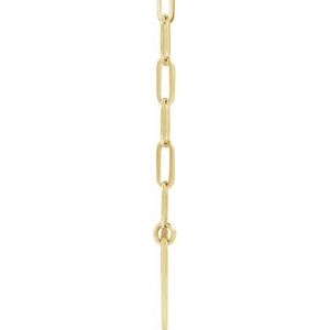 14K Yellow Gold 12 X 11 Mm 18 In Polished Engravable Heart Necklace