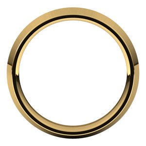 18K Yellow Or White Or Rose Gold Comfort-Fit Knife Band