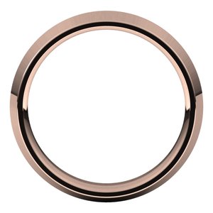 18K Yellow Or White Or Rose Gold Comfort-Fit Knife Band