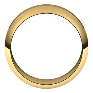 10K Yellow Or White Or Rose Gold Trapezoid Flat Band