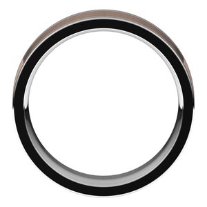 14K Yellow Or White Or Rose Gold Comfort-Fit Flat Band
